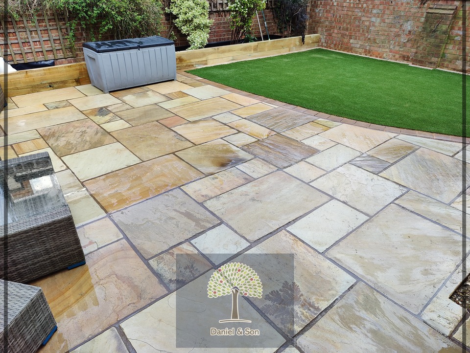Stunning garden re-modelling
